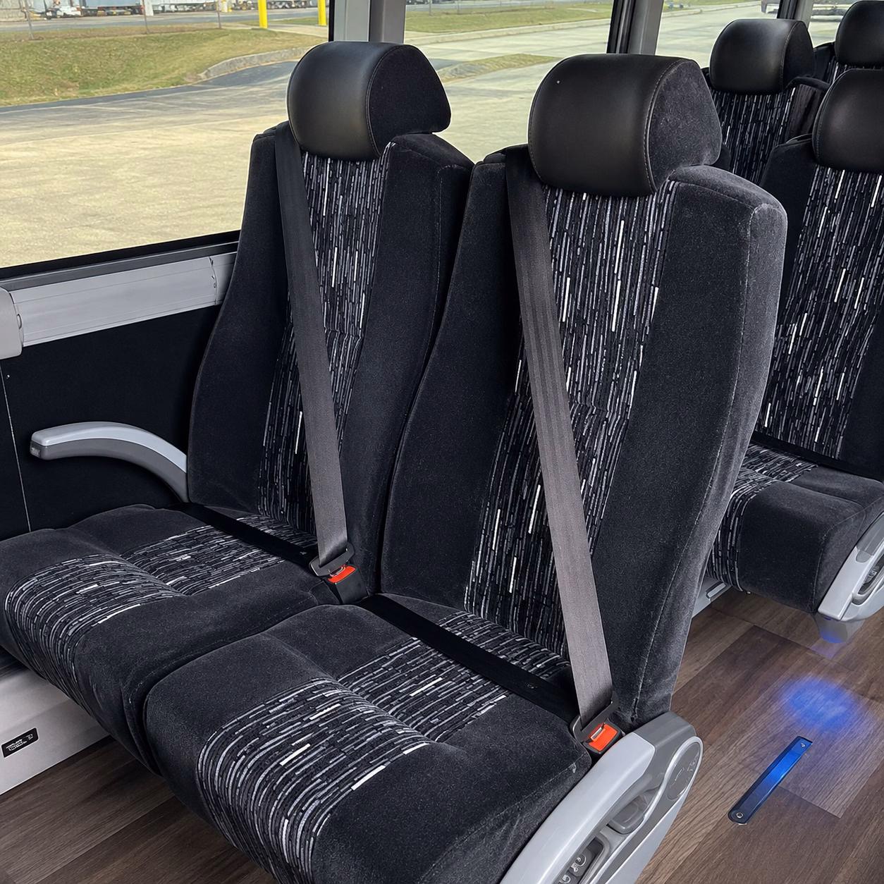 bentonville employee shuttle bus rentals