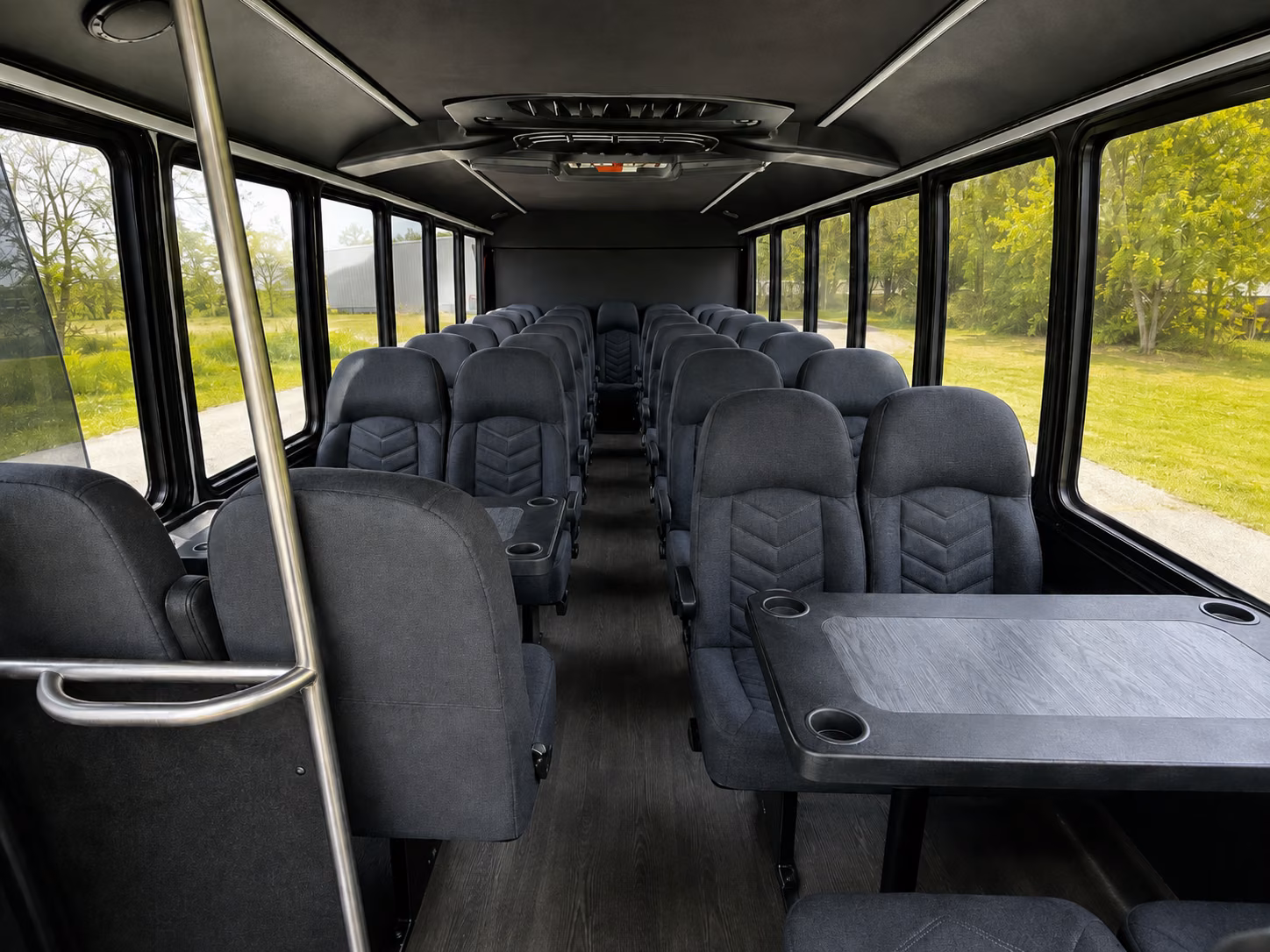 conway religious group transportation onboard seating
