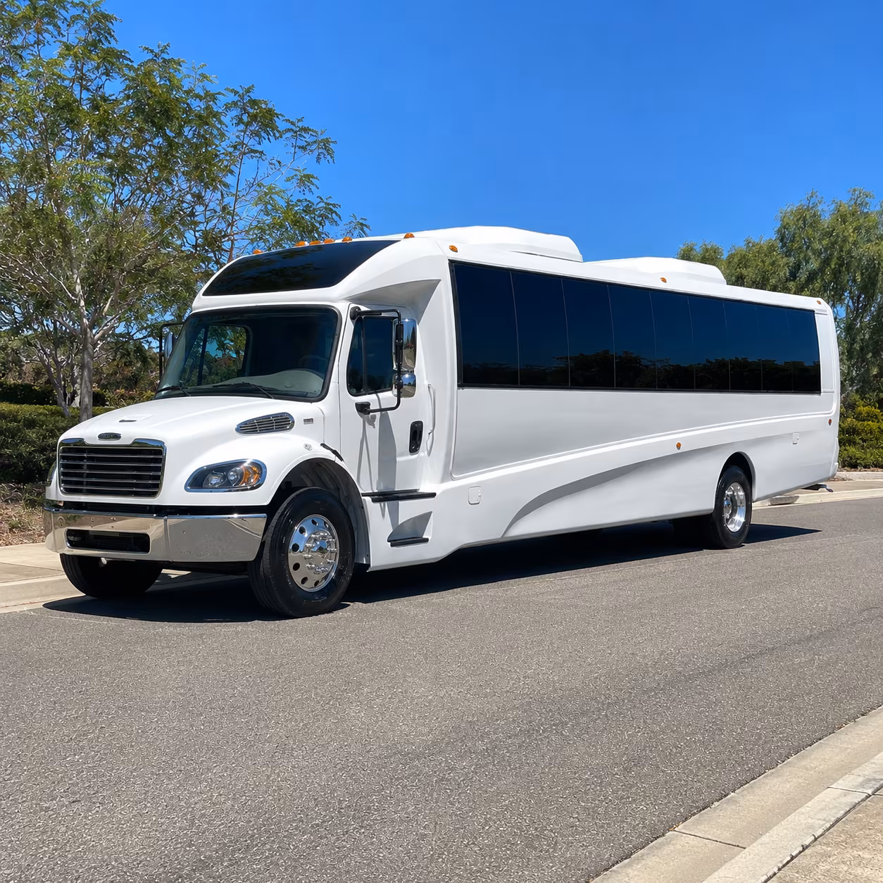 rogers corporate shuttle bus rentals in rogers