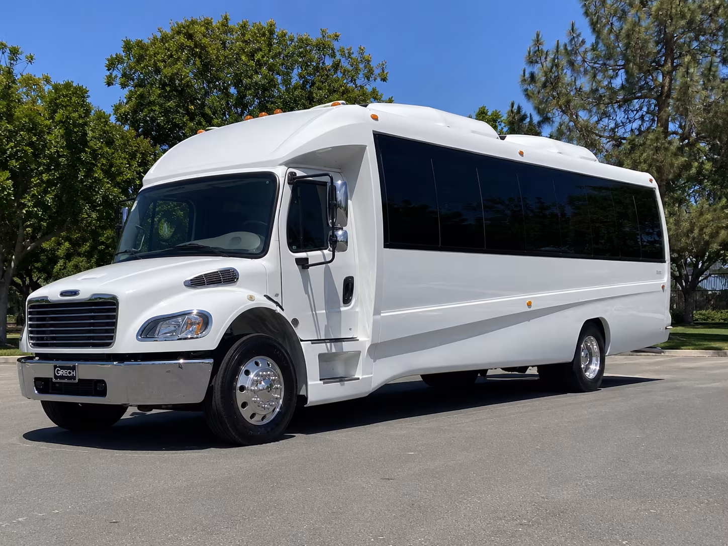 springdale conway charter buses