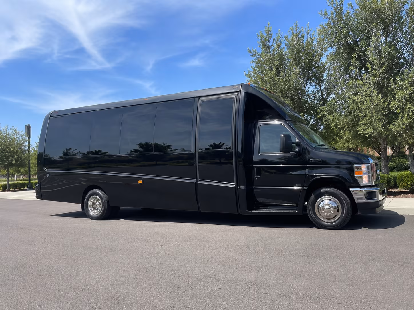 springdale wedding reception shuttle bus rentals in springdale