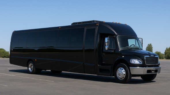 Exterior of Charter Bus Company Conway's 15 Passenger Minibus in Conway