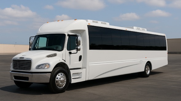 Exterior of Charter Bus Company Conway's 25 Passenger Mini bus in Conway