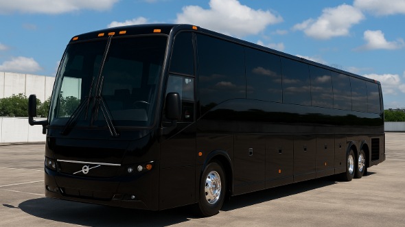 Exterior of Charter Bus Company Conway's 50 Passenger Charter Bus in Conway