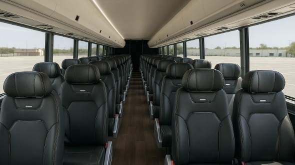conway 30 passenger minibus inside