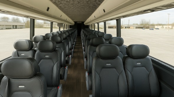conway 35 passenger minibus inside