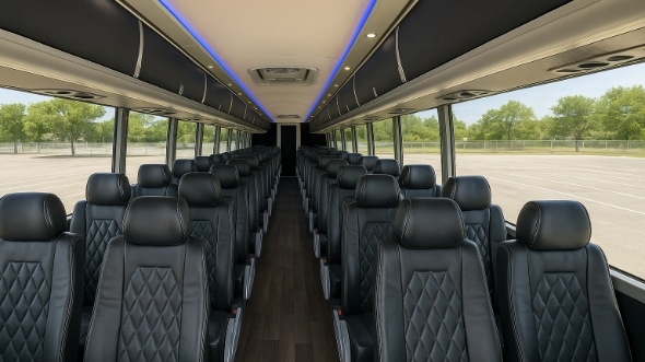 conway 50 passenger charter bus rental
