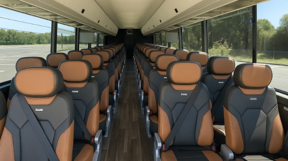 conway 54 passenger charter bus rental